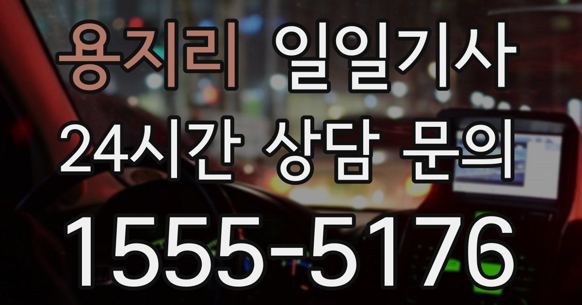 일일대리기사