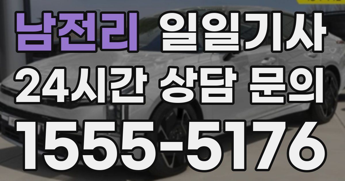 일일대리기사