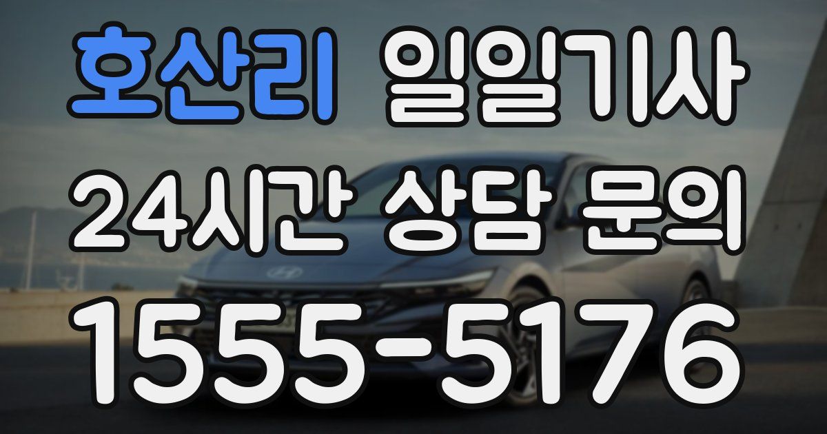 일일대리기사