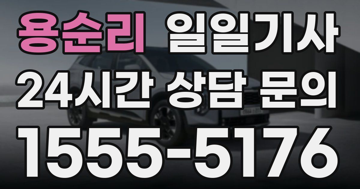 일일대리기사