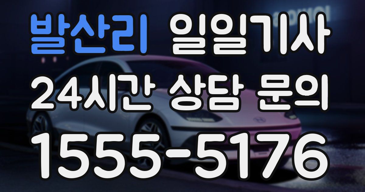 일일대리기사
