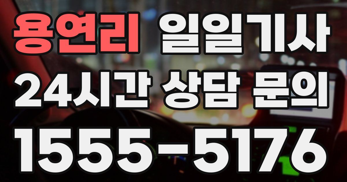 일일대리기사