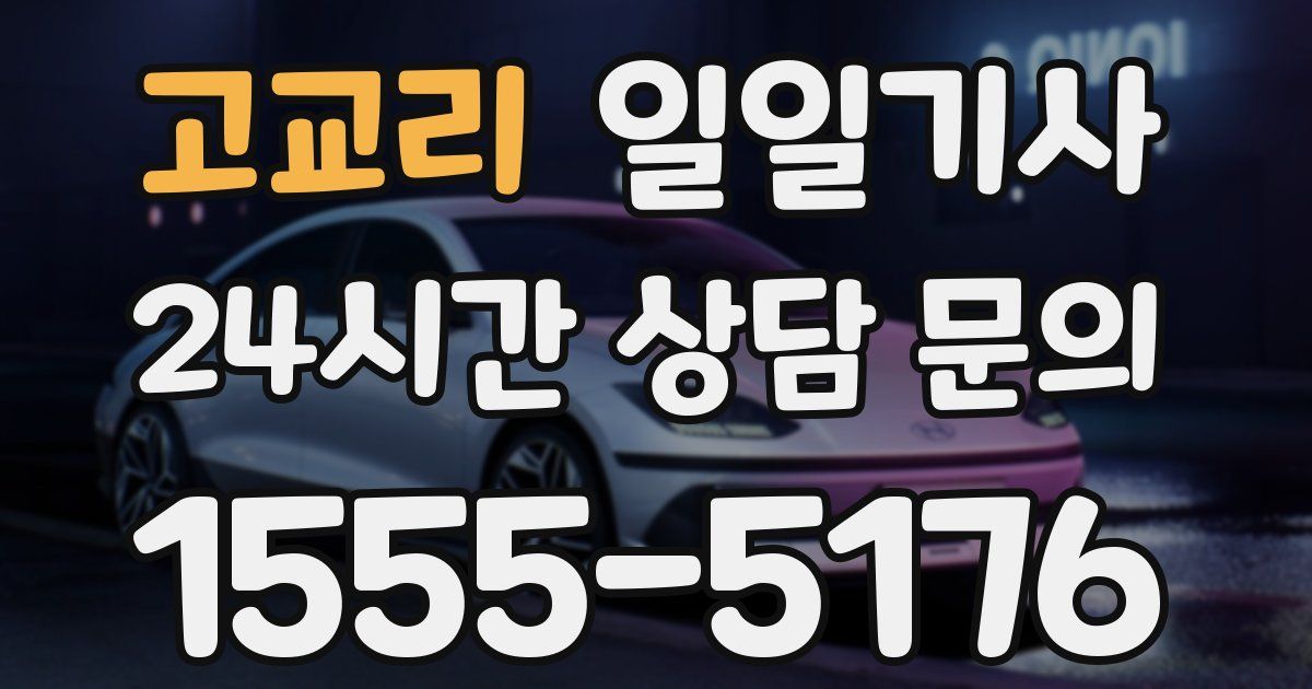 일일대리기사