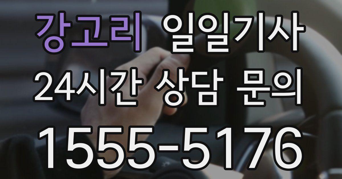 일일대리기사