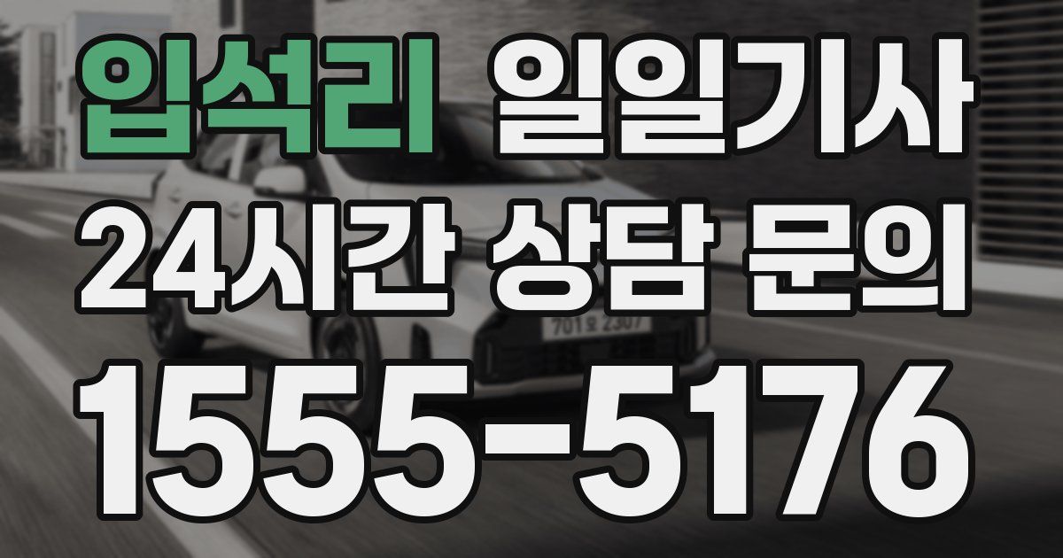 일일대리기사