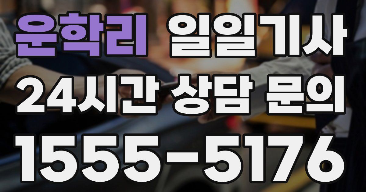 일일대리기사
