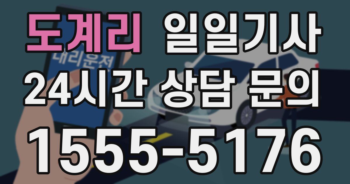 일일대리기사