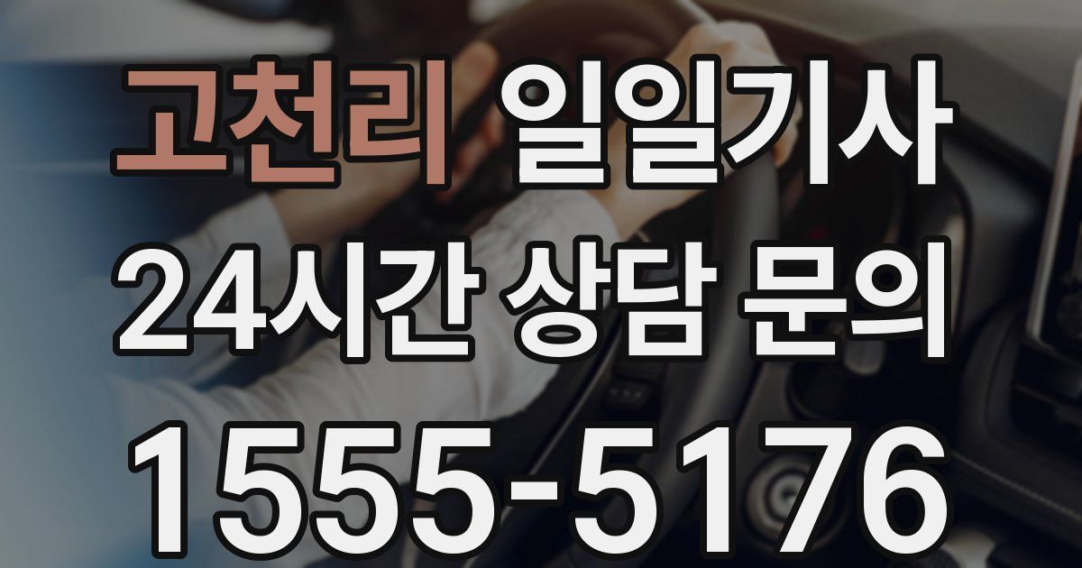 일일대리기사