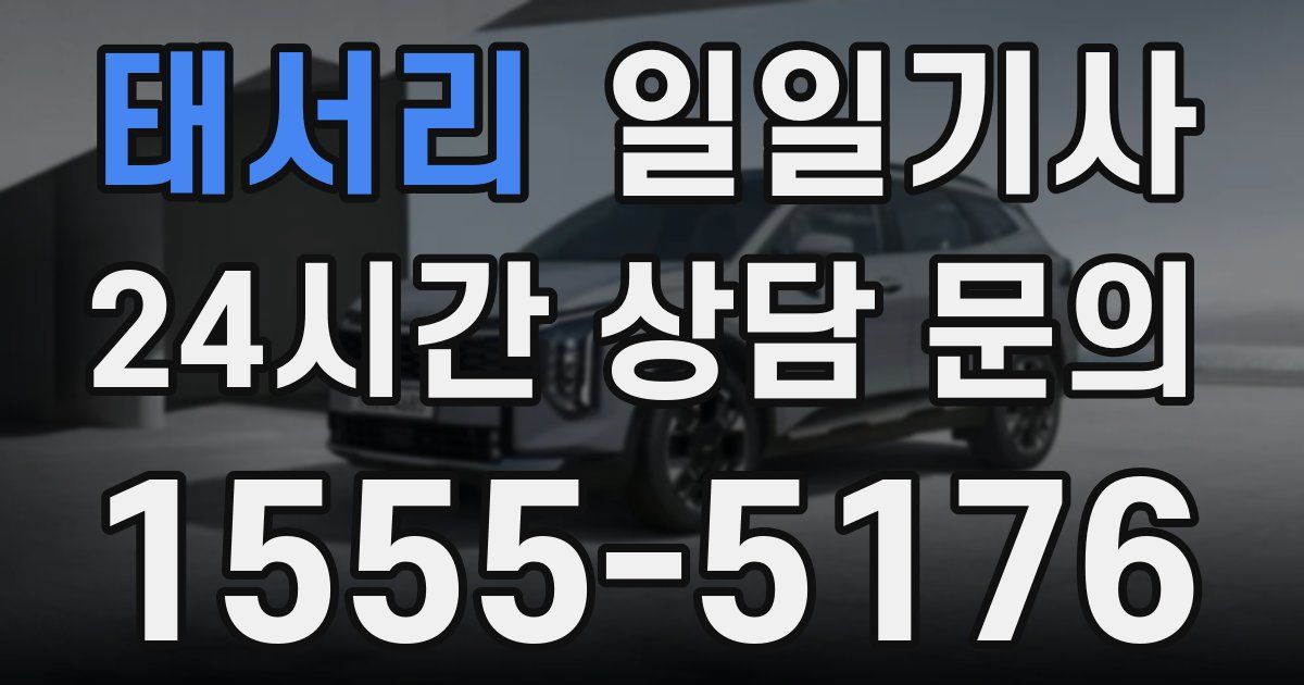 일일대리기사