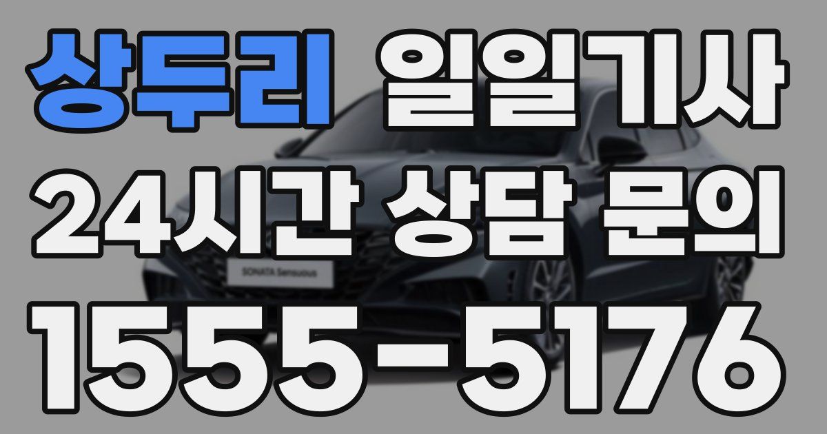 일일대리기사