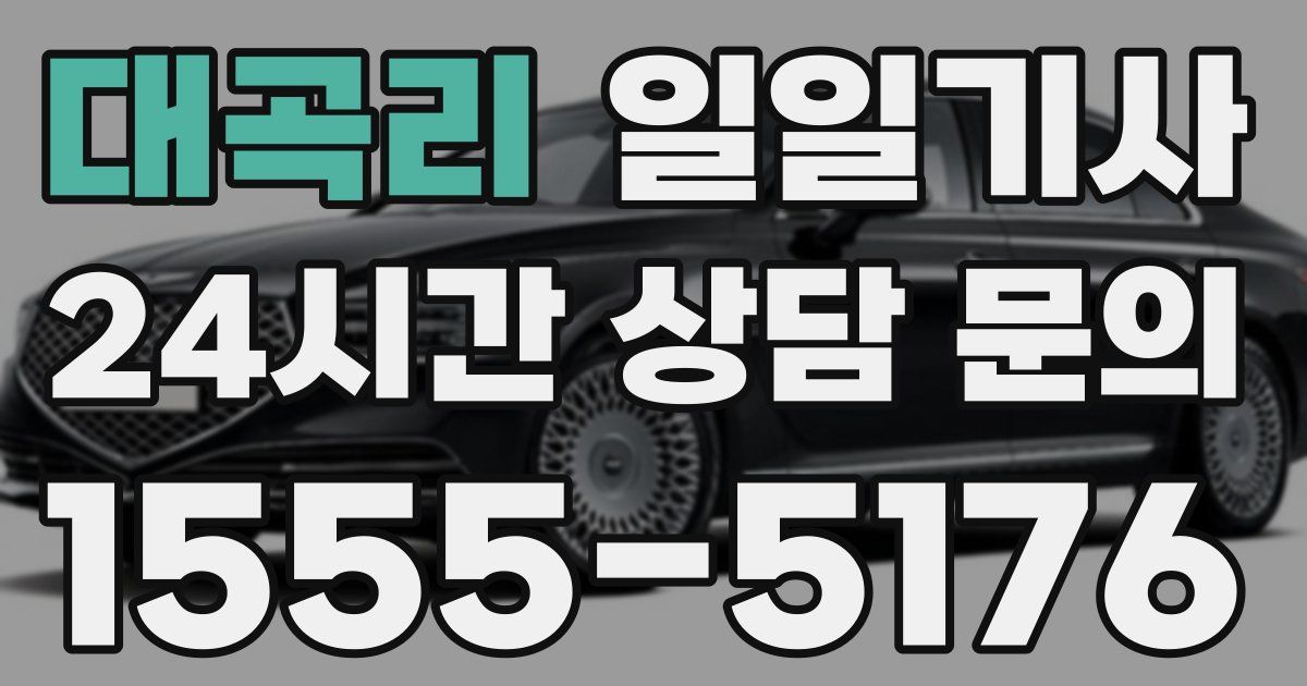 일일대리기사