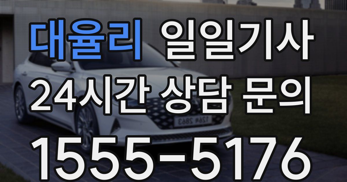 일일대리기사