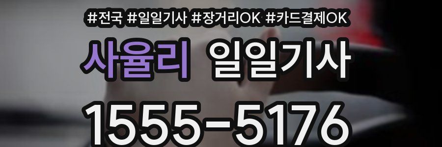 사율리 일일기사