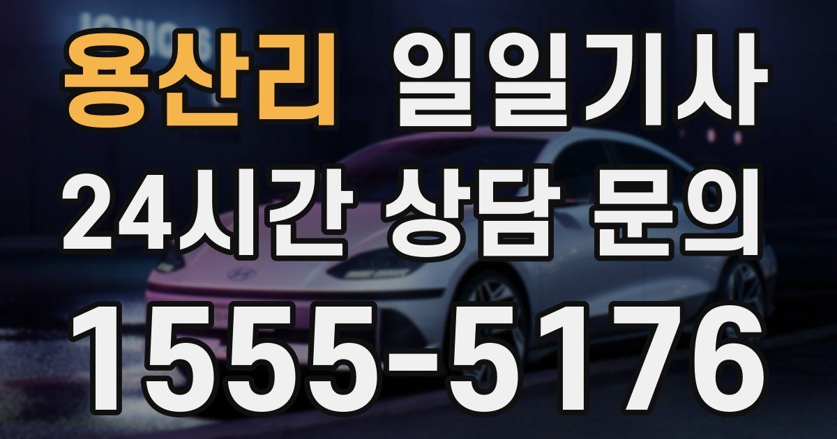 일일대리기사