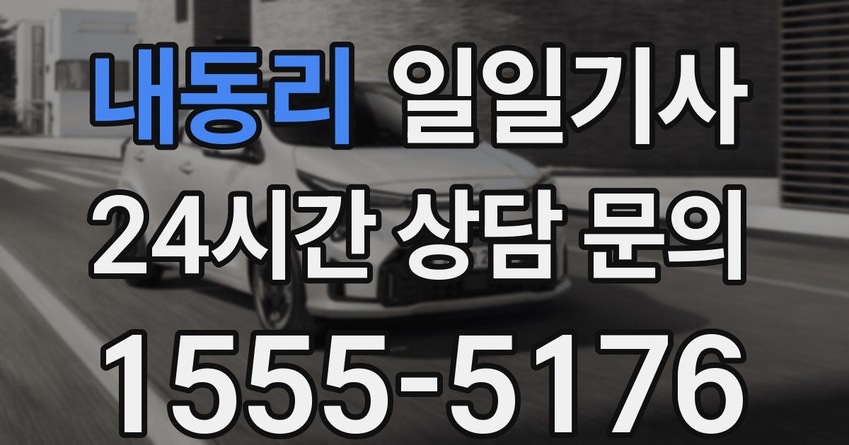 일일대리기사