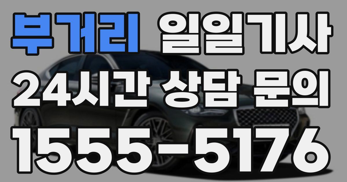 일일대리기사