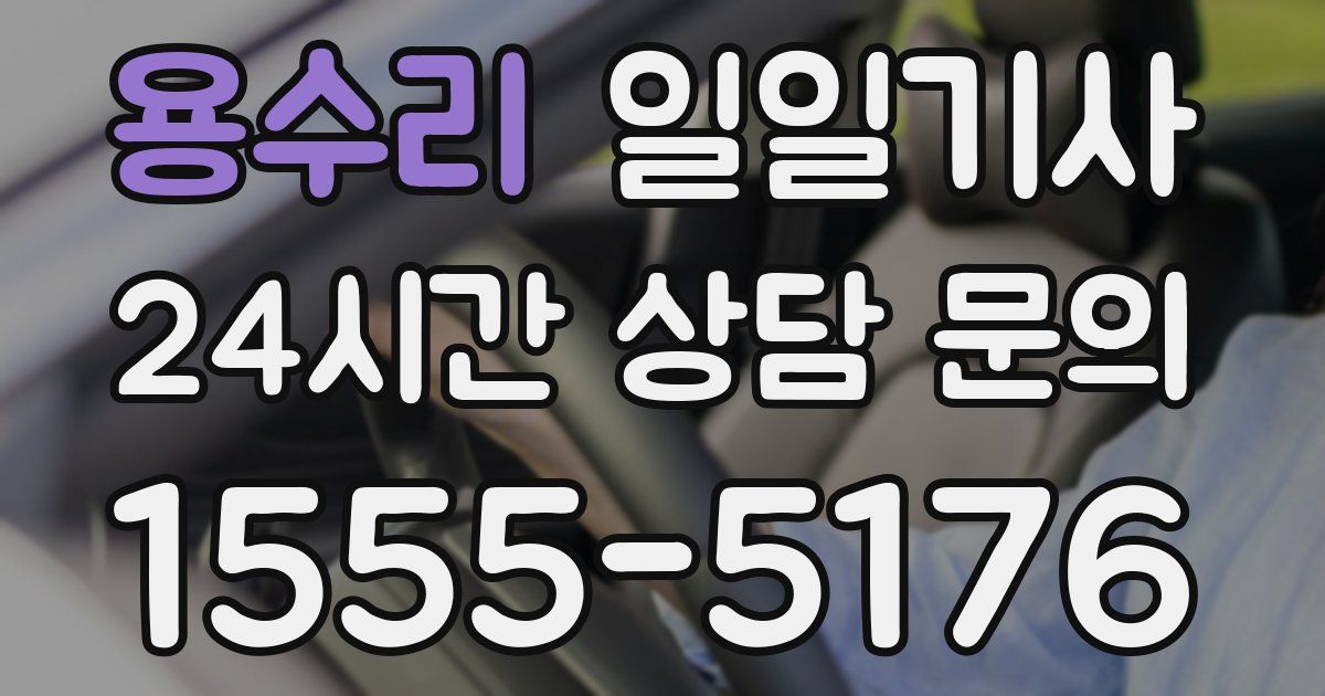 일일대리기사