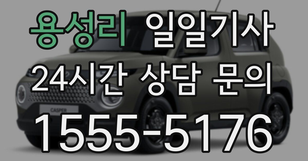 일일대리기사
