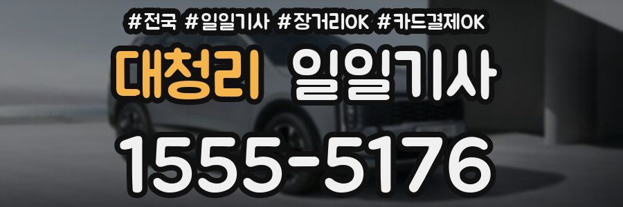 대청리 일일기사