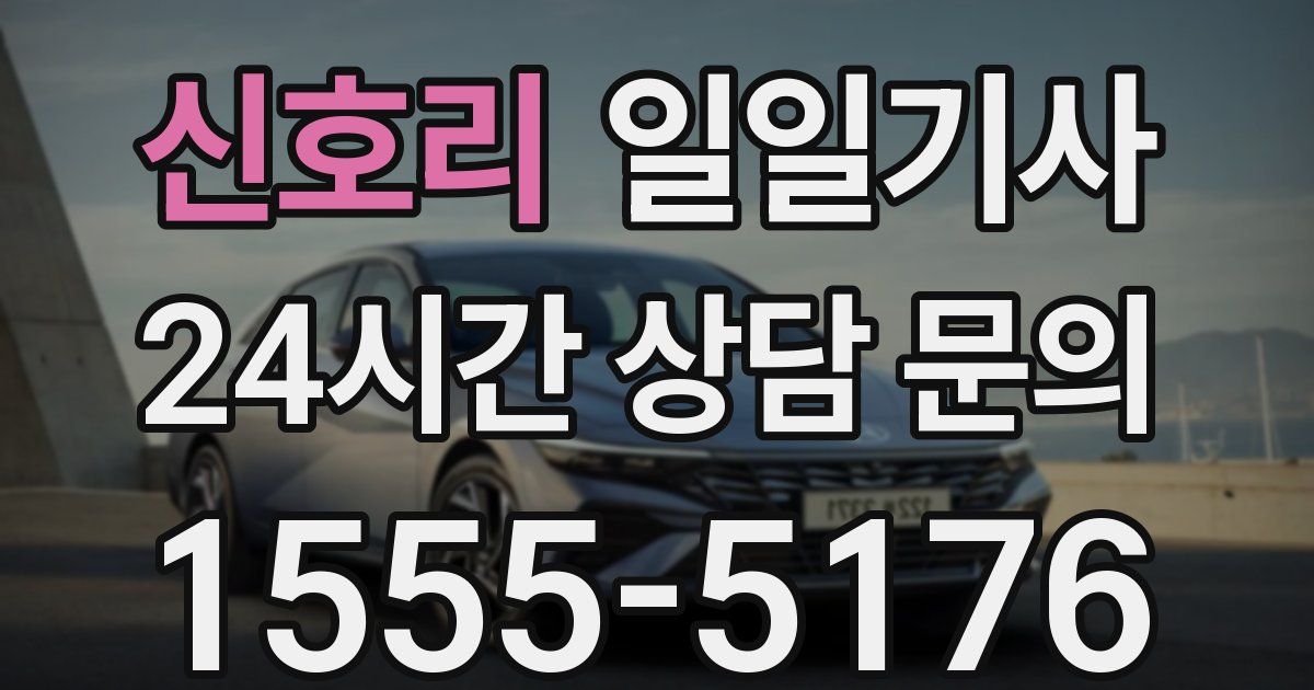 일일대리기사