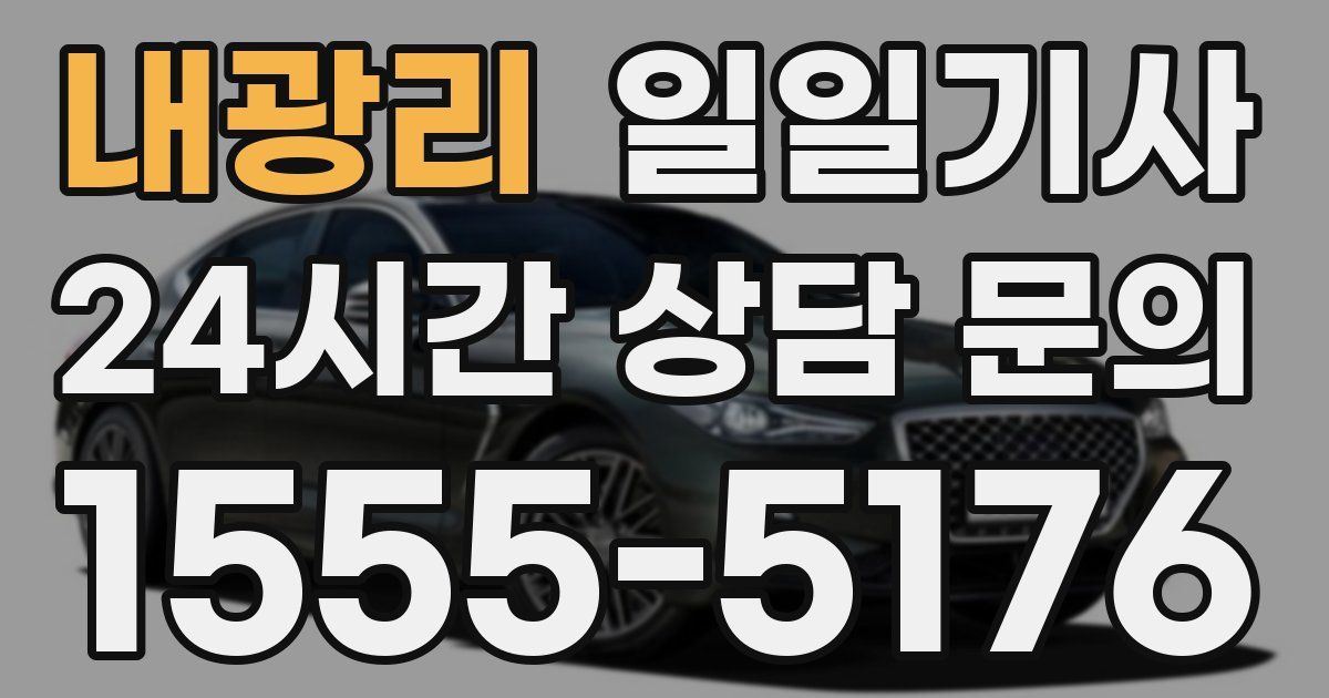 일일대리기사