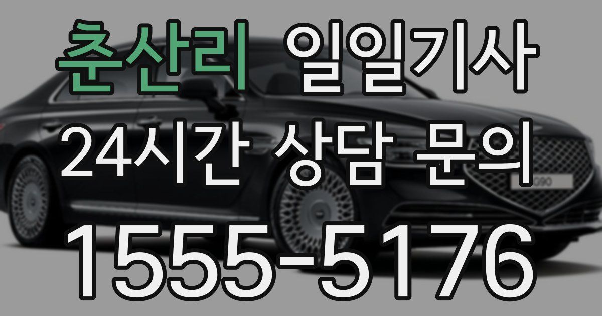 일일대리기사