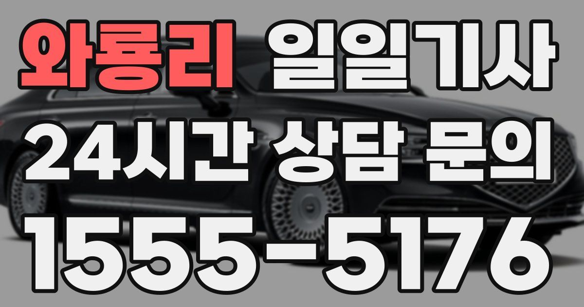 일일대리기사