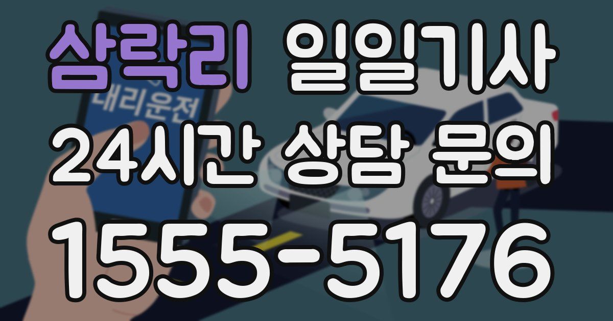 일일대리기사