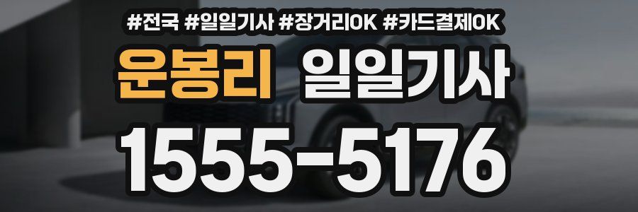 운봉리 일일기사