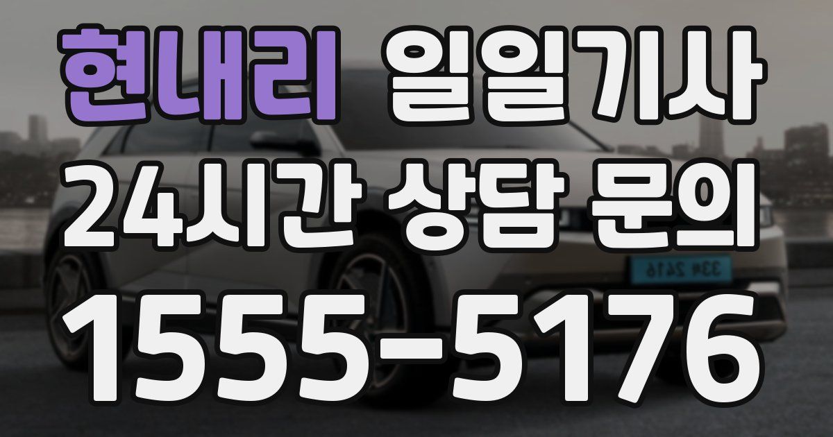 일일대리기사