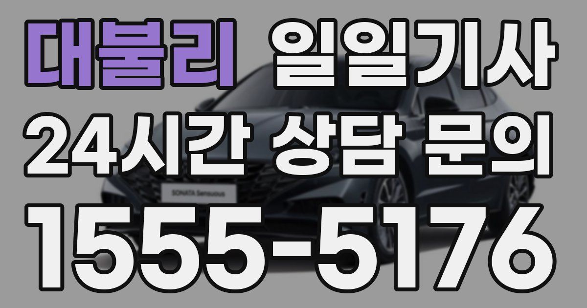 일일대리기사