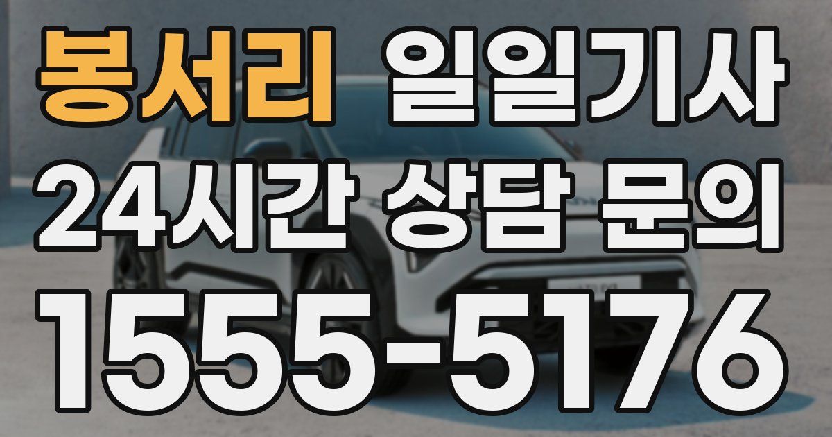 일일대리기사