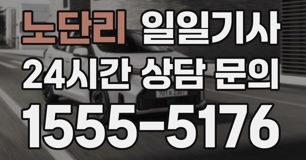 일일대리기사