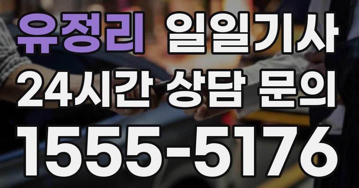 일일대리기사
