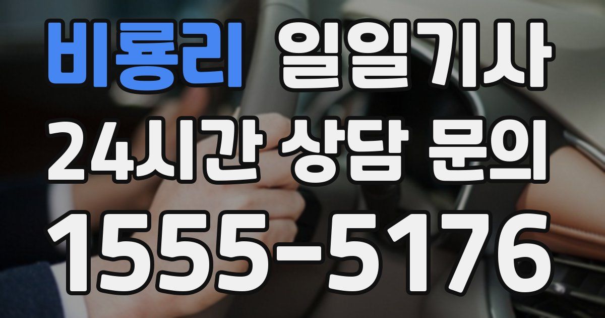 일일대리기사