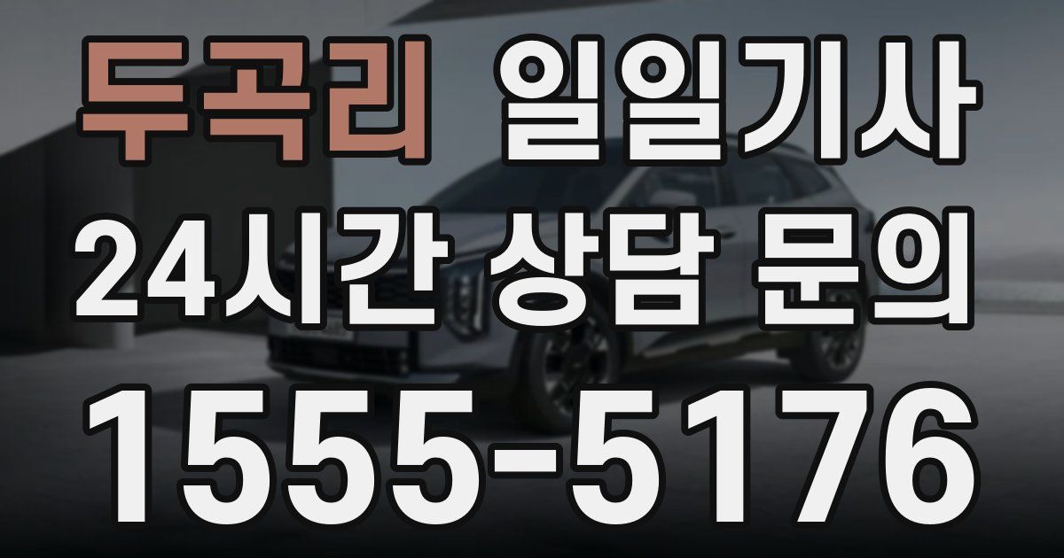 일일대리기사