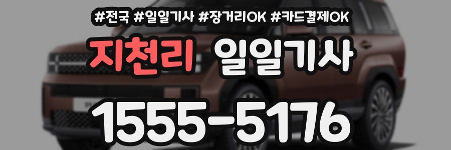 지천리 일일기사