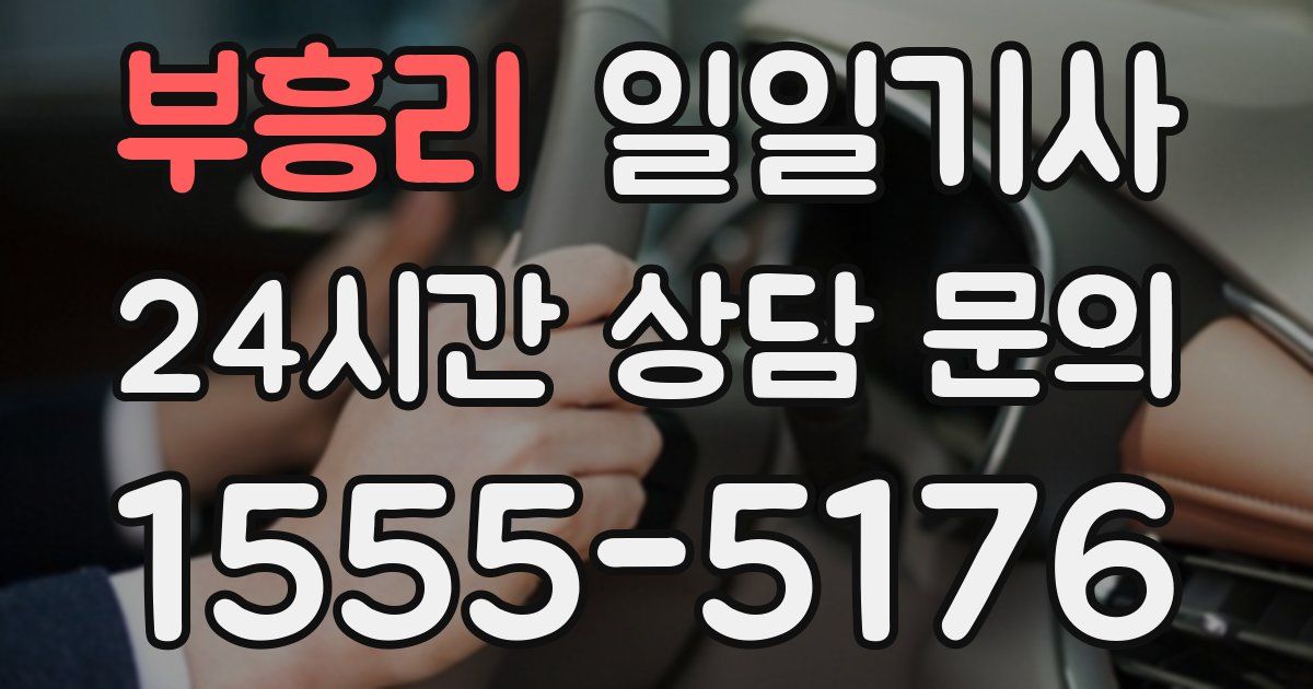 일일대리기사
