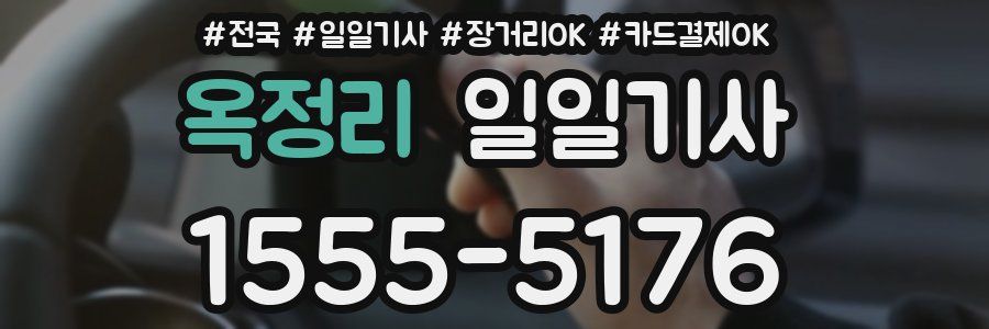 옥정리 일일기사