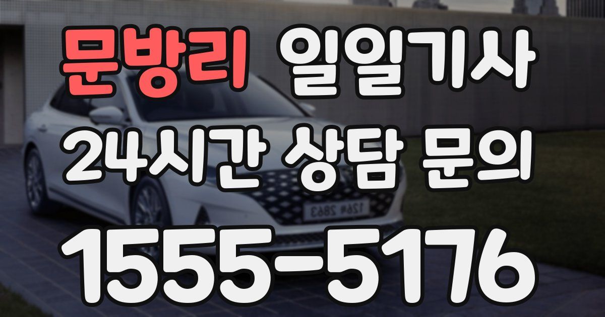 일일대리기사