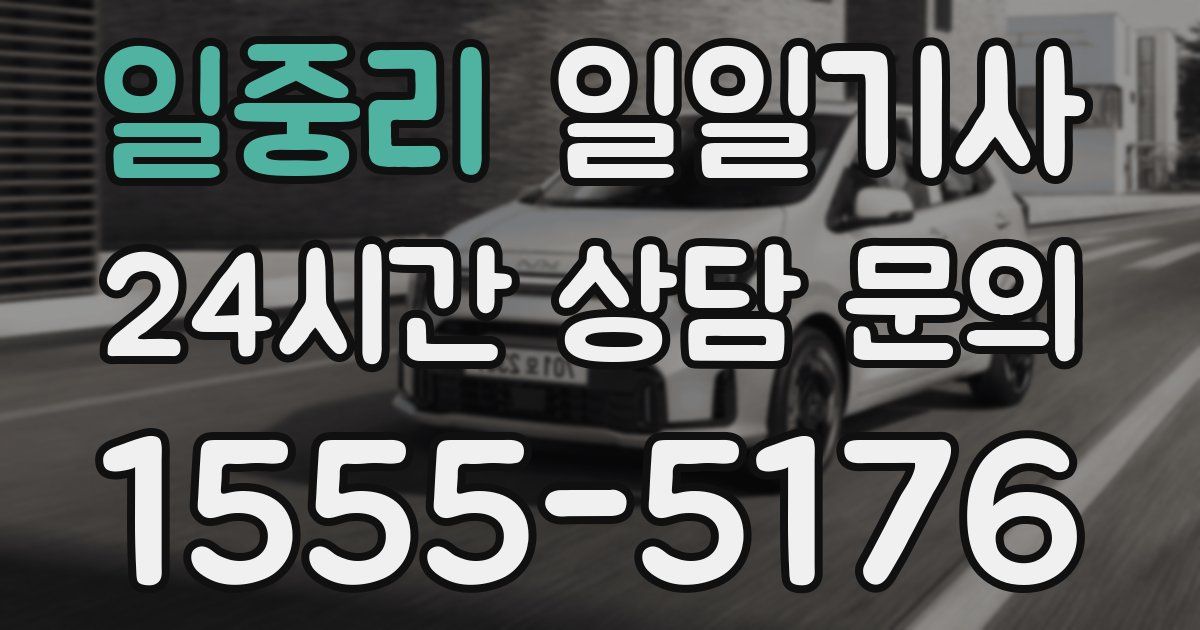일일대리기사