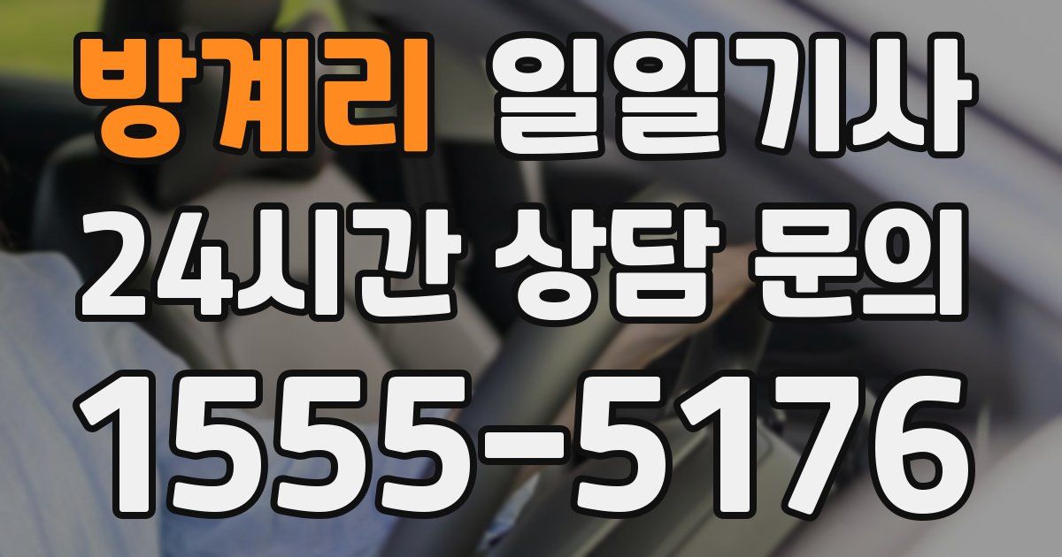일일대리기사