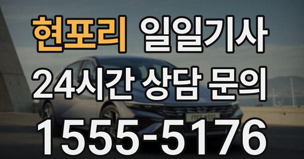 일일대리기사