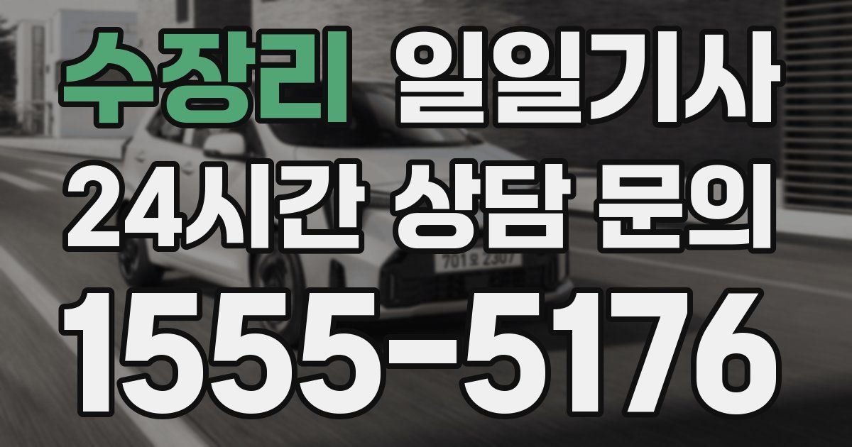 일일대리기사
