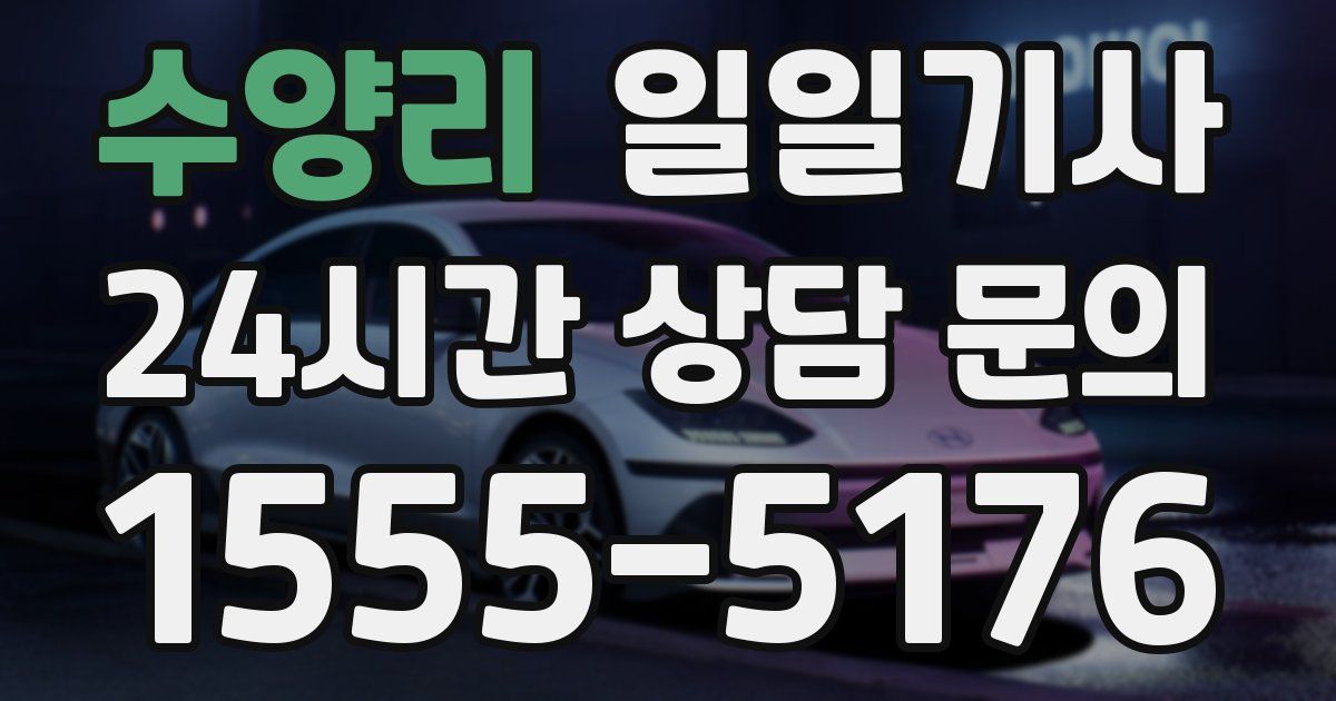 일일대리기사