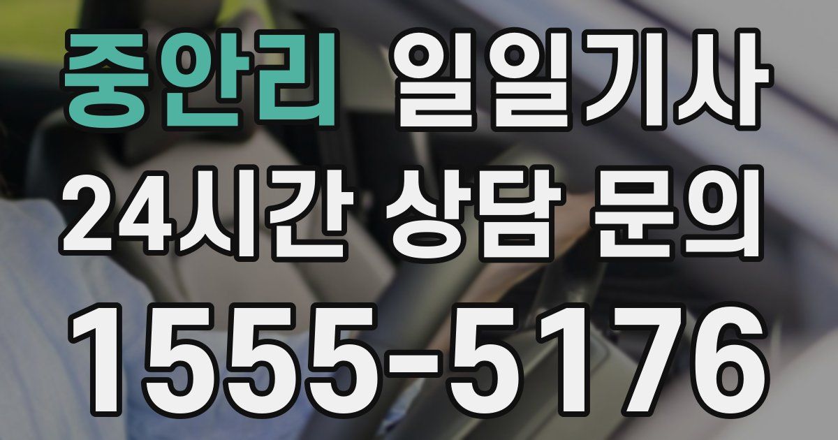 일일대리기사
