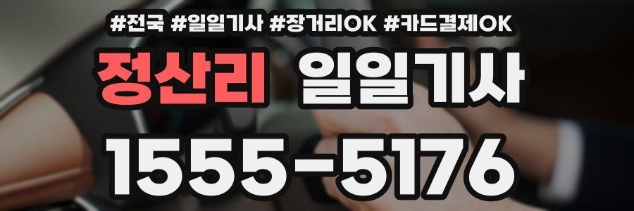 정산리 일일기사