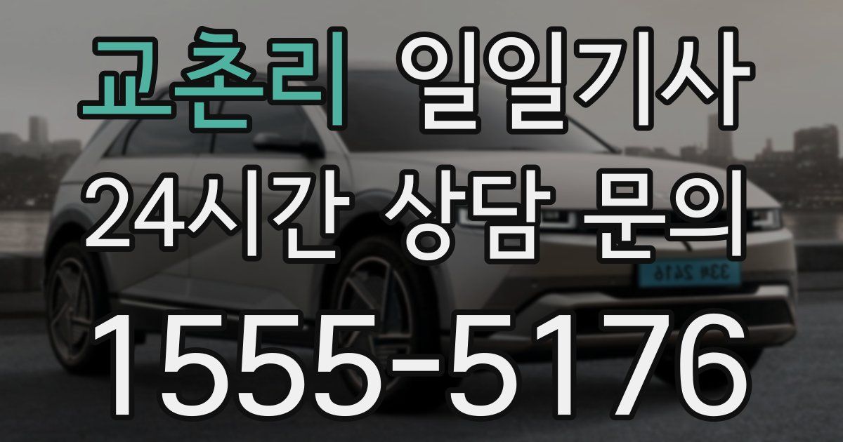 일일대리기사