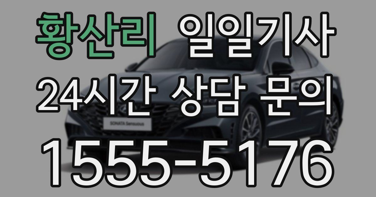 일일대리기사