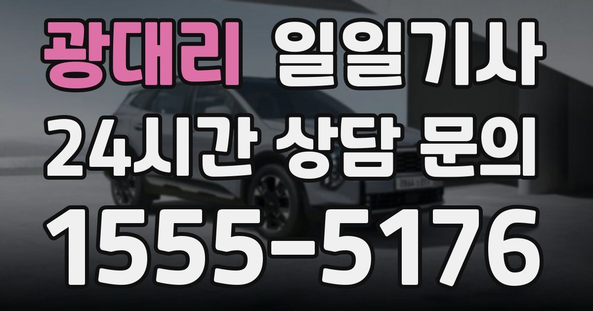 일일대리기사
